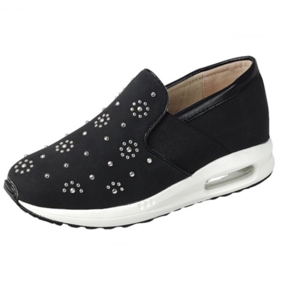 Slip On Embellished Sneakers in Rose Gold - Picture 8 of 8